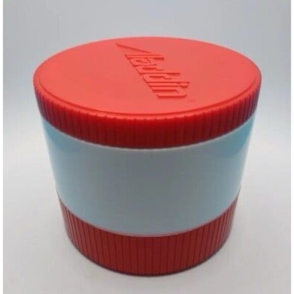 Vintage Aladdin Insulated Thermo Jar Double Wall Hot Cold Freezer Lid Model 7100 - Picture 1 of 6
